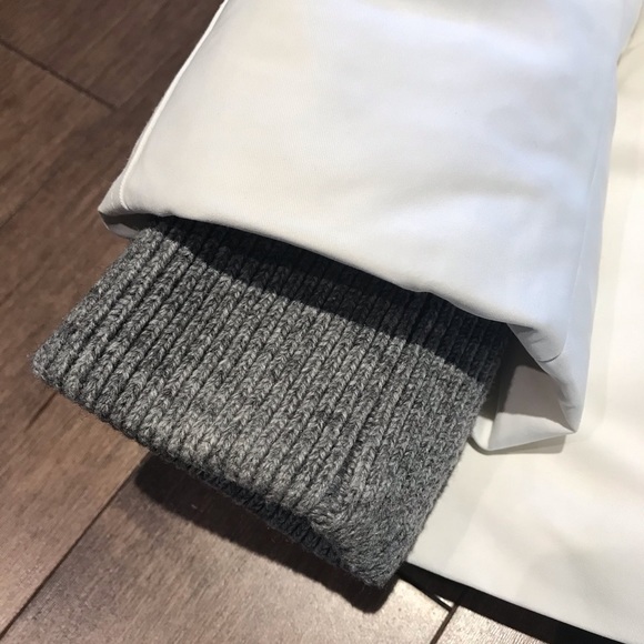 SOLD Mackage Adali-X Down White Coat Silver Fox - Picture 8 of 15